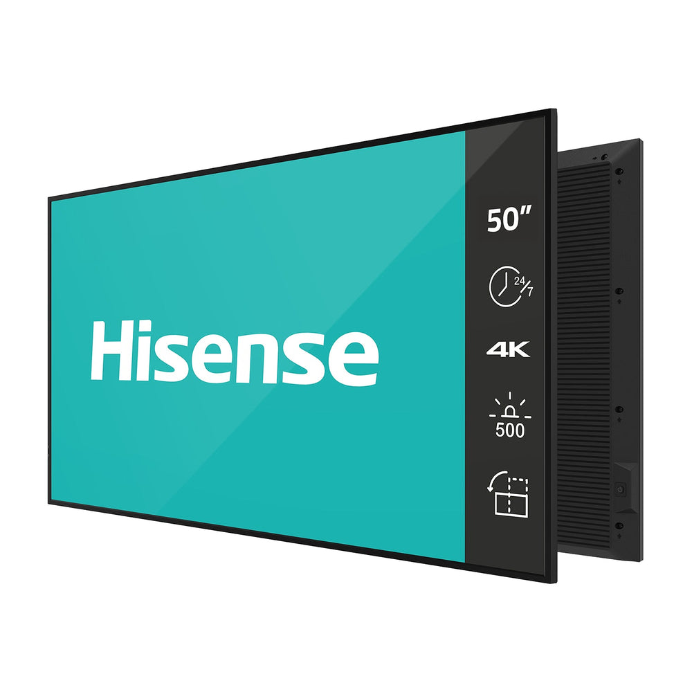 شاشة عرض رقمية هيسنس (Hisense) من سلسلة DM66D بحجم 50 بوصة ودقة 4K – 50DM66D