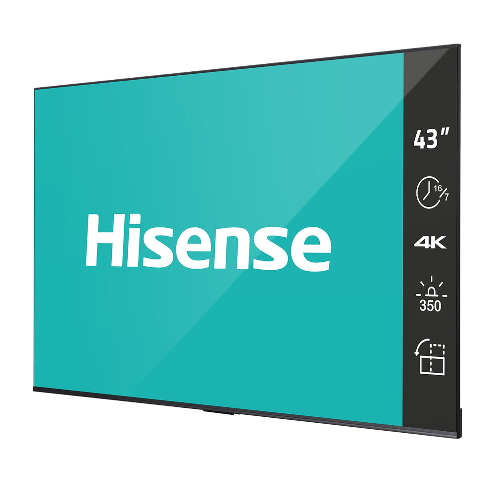 Écran de signalisation numérique Hisense DP30FE Series 43 pouces – 43DP30FE