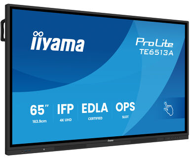 iiyama 65" Google EDLA Certified IFP - for seamless integration and collaboration in education and enterprise interacti…
