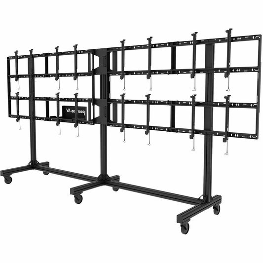 Peerless SmartMount DS-C555-4X2 portable video wall cart for 46-55 inch displays