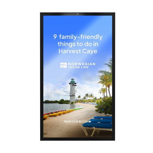 Marvel MWE897 75-inch Outdoor Digital Signage Display Wall Mount