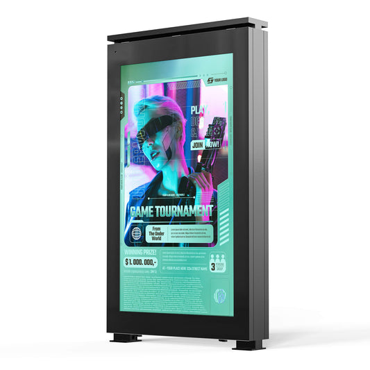 Marvel MWE86DC 86-inch double-sided outdoor digital signage kiosk
