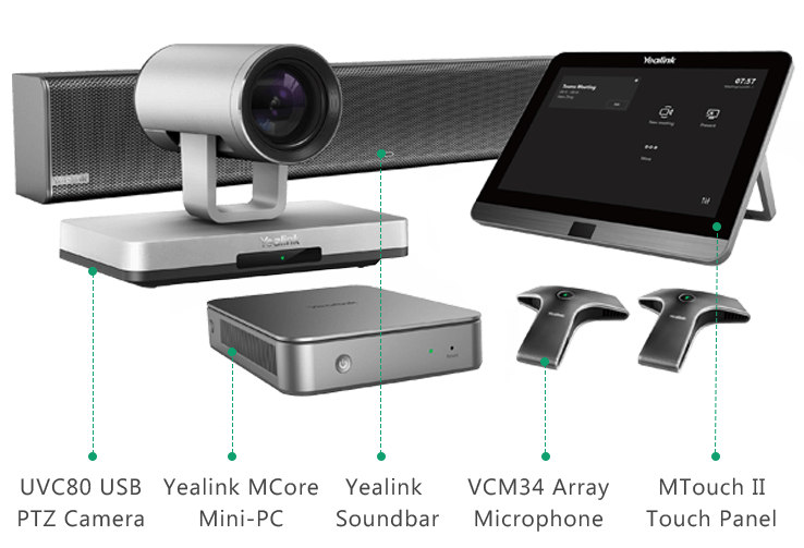 نظام يي لينك (Yealink) MVC800 II Microsoft Teams Room – MVC800 II