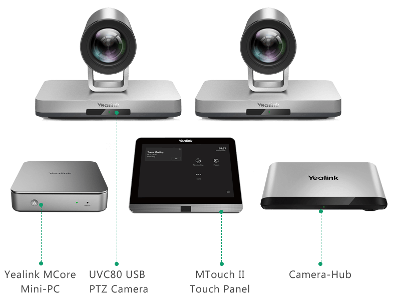 نظام يي لينك (Yealink) MVC900 II Microsoft Teams Room – MVC900 II