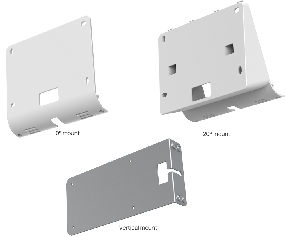 Kit de montage Yealink RoomPanel Plus pour mur ou vitre