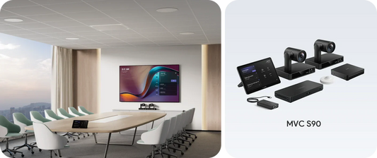 Yealink MVC S90 Microsoft Teams Room Pro AV System – Video Conferencing Solution for Large Rooms video conferencing dev…