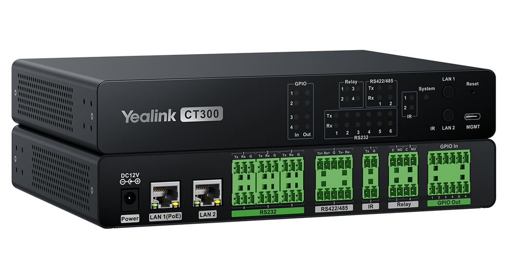 Panneau de contrôle de salle Yealink CT Advanced – CT300