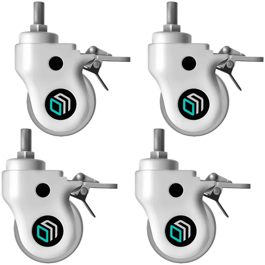 Prestigio Wheel set with increased diameter ONKRON AWL-75W, white accessory