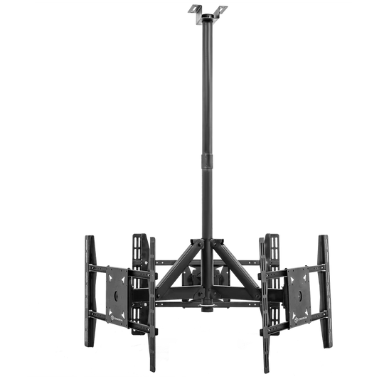 Prestigio ONKRON Ceiling TV Mount Bracket Height Adjustable for three 32 to 63 Inch LED LCD TVs, Black accessory