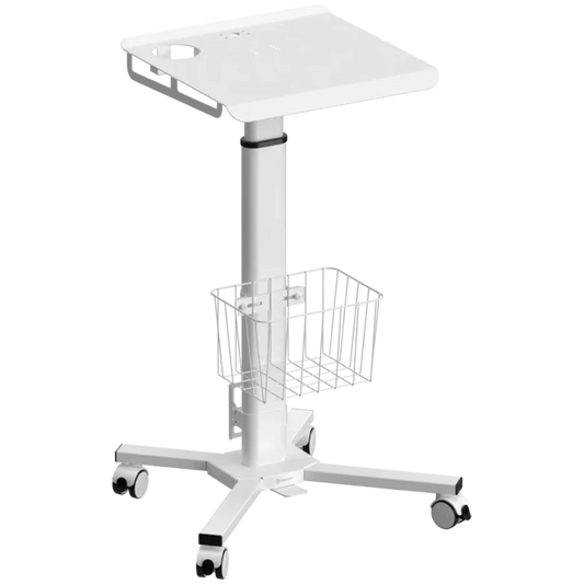 Prestigio Height-adjustable laptop medical trolley on wheels KRON LMG30, white accessory