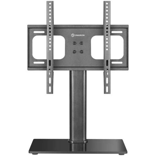 Prestigio ONKRON Universal Height Adjustable Table Top TV Stand for 26 to 55-inch TVs Digital Panels 30 kg Black access…