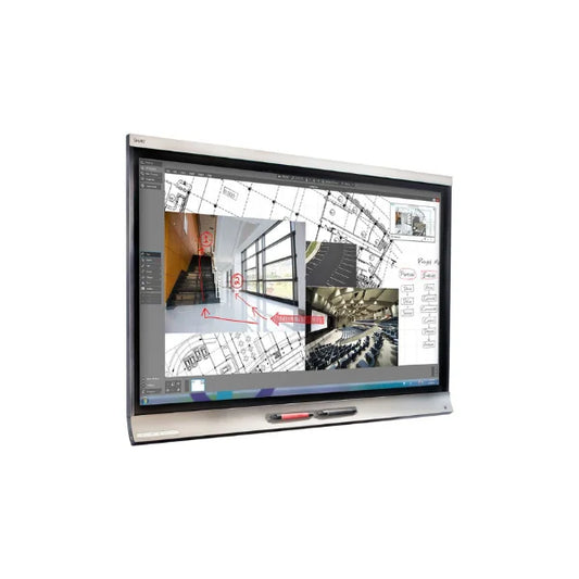 SMART Board 75" 4K UHD – SPNL-6275 with iQ, DViT Touch, and Integrated Collaboration Tools interactive flat panel