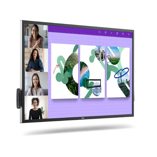 Dell 55" 4K Touch Monitor (P5524QT) – Enhance Collaboration with High-Performance Touch Technology interactive flat pan…