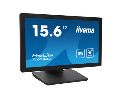 iiyama 15.6" Full HD PCAP 10 point touch monitor with edge-to-edge glass, IPS Technology and touch through glass functi…