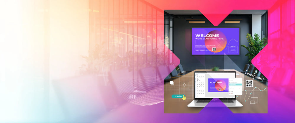 Clevertouch CleverLive Suite Logiciel de Signalétique Numérique