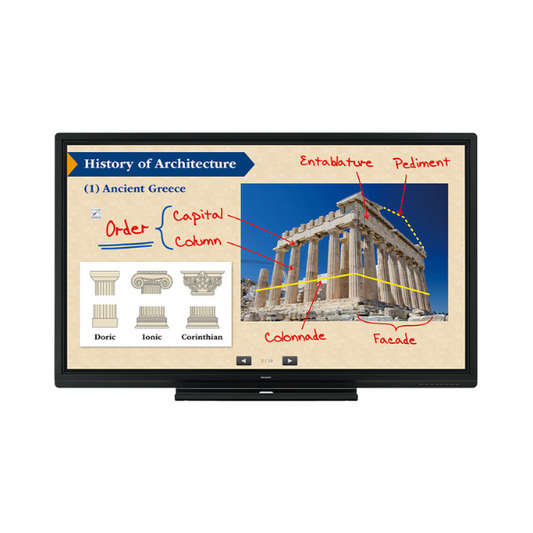Sharp PN-70SC5 70" Big Pad – Smart Collaboration for Business & Education interactive flat panel