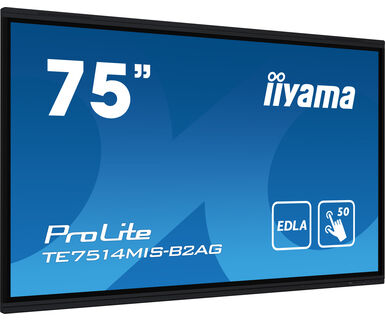 iiyama 75" Google EDLA Certified for seamless integration and collaboration in education and enterprise interactive fla…