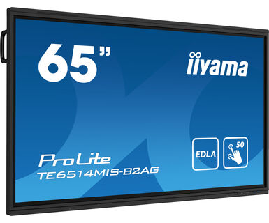 iiyama 65" Google EDLA Certified for seamless integration and collaboration in education and enterprise interactive fla…