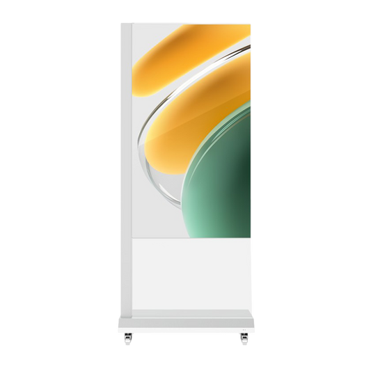 Specktron 55” Transparent OLED Kiosk portrait display