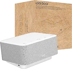 Logitech Logi Dock All-In-One Docking Station & Speakerphone conference speakerphone