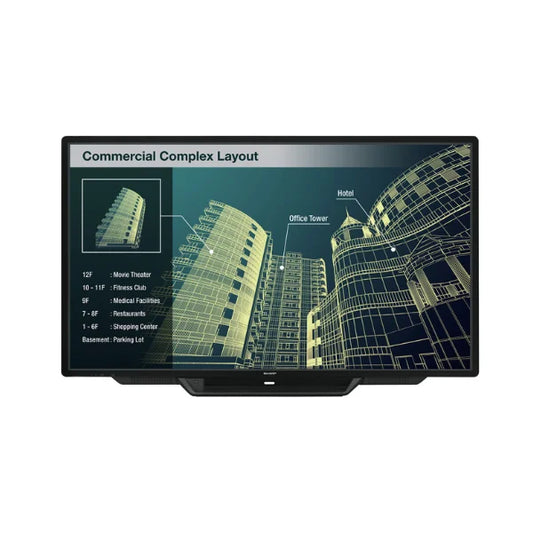 Sharp PN-80TC3 80" Full HD – High-Precision for Dynamic Collaboration interactive flat panel