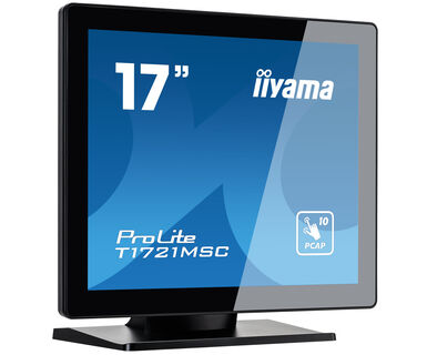iiyama 17" featuring 10 touch points and PCAP technology interactive flat panel