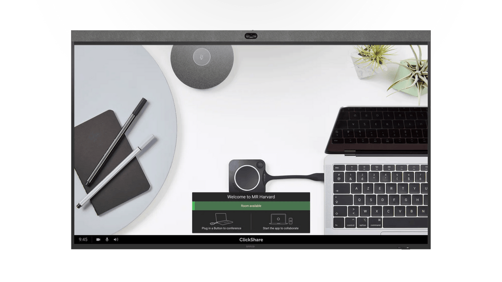 نظام مؤتمرات الفيديو باركو (Barco) ClickShare X-Display بحجم 86 بوصة