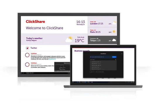 Barco ClickShare Desktop App software interface