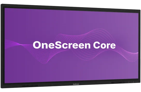 OneScreen Core 98 Inch 4k with Built-in AI Features & Live Language Translation interactive flat panel