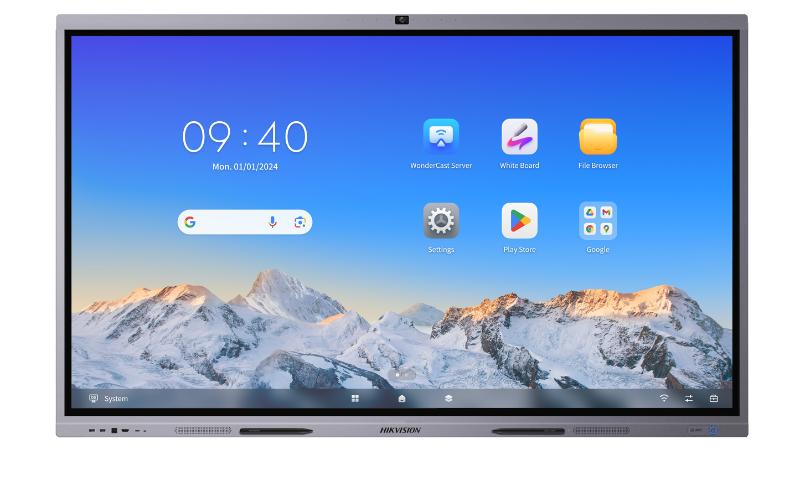 شاشة عرض تفاعلية هايكونييكس (Hikvision) من سلسلة Ultra مقاس 98 بوصة – DS-D5C98RB/B