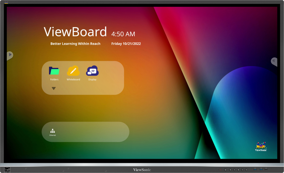 ViewSonic ViewBoard 55-inch 4K Interactive Flat Panel – 5550-5F