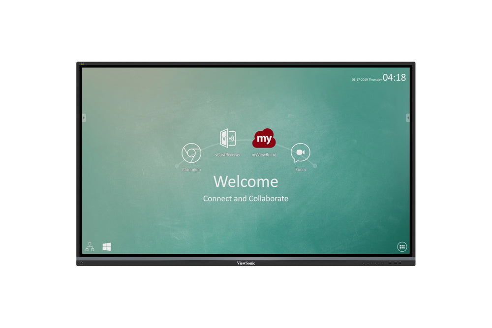 شاشة تفاعلية مسطحة فيوسونيك (ViewSonic) ViewBoard مقاس 86 بوصة – IFP8650-2