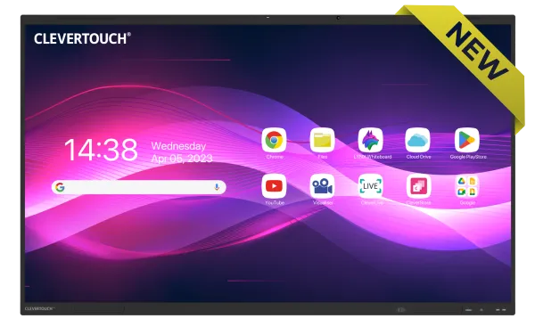 Clevertouch 86" IMPACT Lux 2 interactive flat panel
