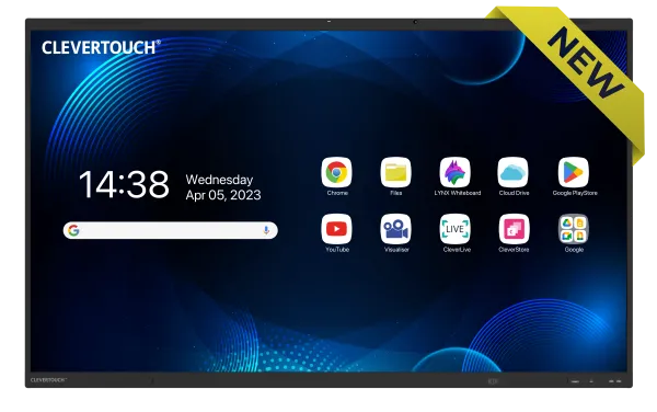Clevertouch 75" LUX for Enterprise 2 interactive flat panel