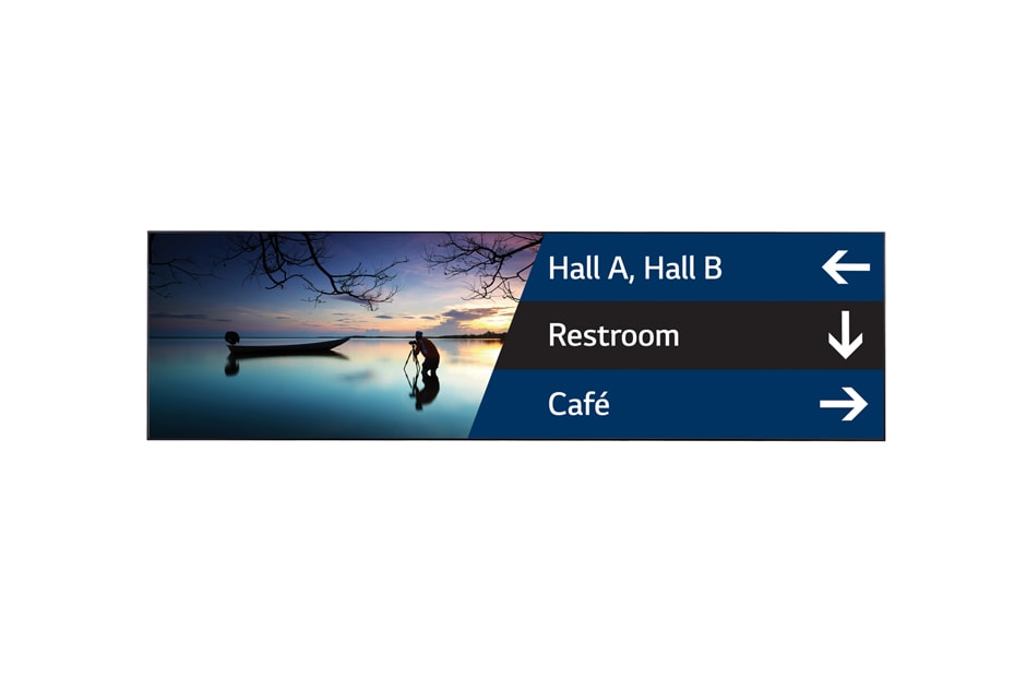 LG Ultra Stretch Signage 88BH7D 88-inch Digital Display