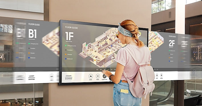 Samsung QMB-T 43" – Commercial (Model: LH43QMBTBGCXZA) commercial digital signage display