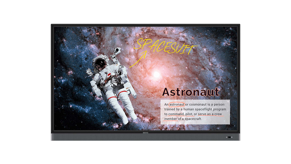 BenQ RM8602K - 86" 4K UHD Interactive Flat Panel Display for Education