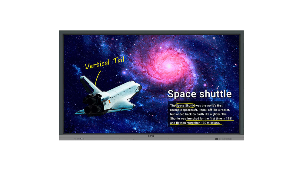 BenQ RE8601 - 86" 4K UHD Interactive Display for Education, 400 Nits (Black)