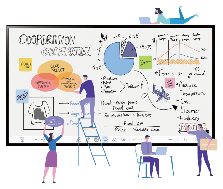 برنامج نيولاين (Newline) Whiteboard للشاشات التفاعلية – Newline Whiteboard