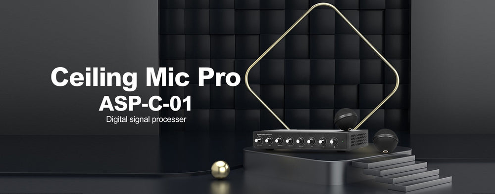 Microphone de plafond Angekis Ceiling Mic Pro ASP-C-01 pour conférences