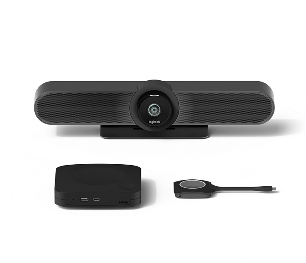 Logitech Room Solutions for Barco ClickShare – Small, Medium, Large