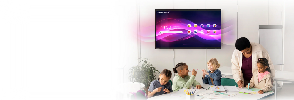 Clevertouch IMPACT Lux 2 65" Interactive Flat Panel