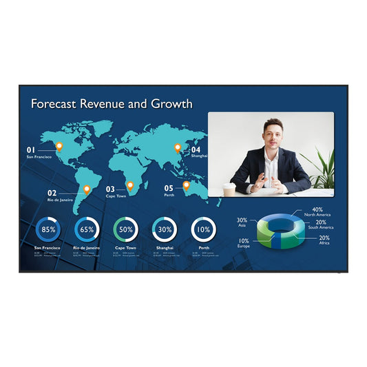 BenQ CS7501 75-inch corporate meeting room display