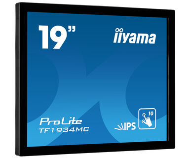 iiyama 10pt touch Open Frame monitor with IPS and touch through glass function interactive flat panel