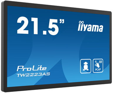 iiyama 21.5" Full HD PCAP 10pt Touch PC with Android OS and edge-to-edge glass design interactive flat panel