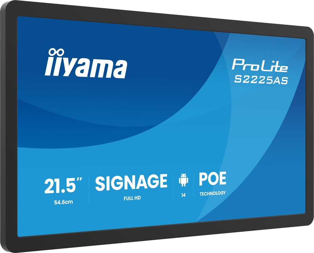 Écran de signalisation numérique iiyama ProLite 22 pouces – S2225AS-B1P