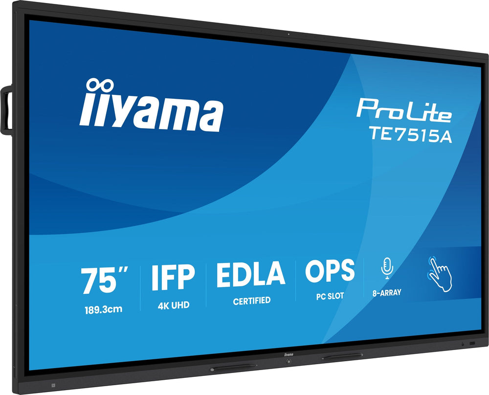 شاشة تفاعلية إيياما (iiyama) ProLite TE7515A-B2AG مقاس 75 بوصة – TE7515A-B2AG