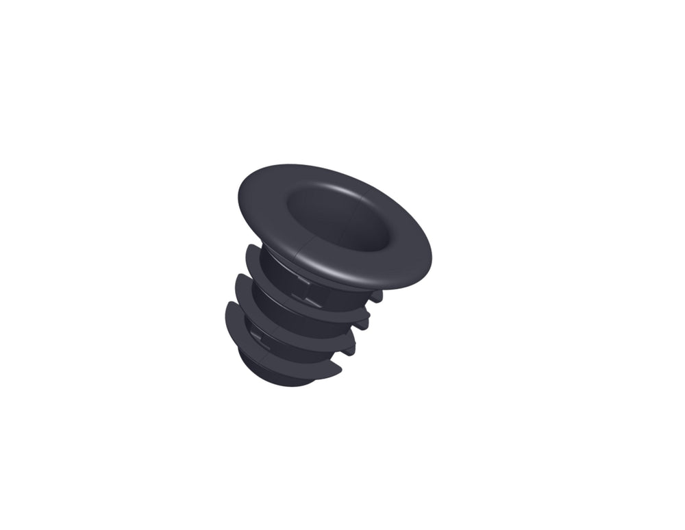 Lot de 10 cache-câbles noirs Biamp Parlé TTM-X 16 mm – 920-00524-20000