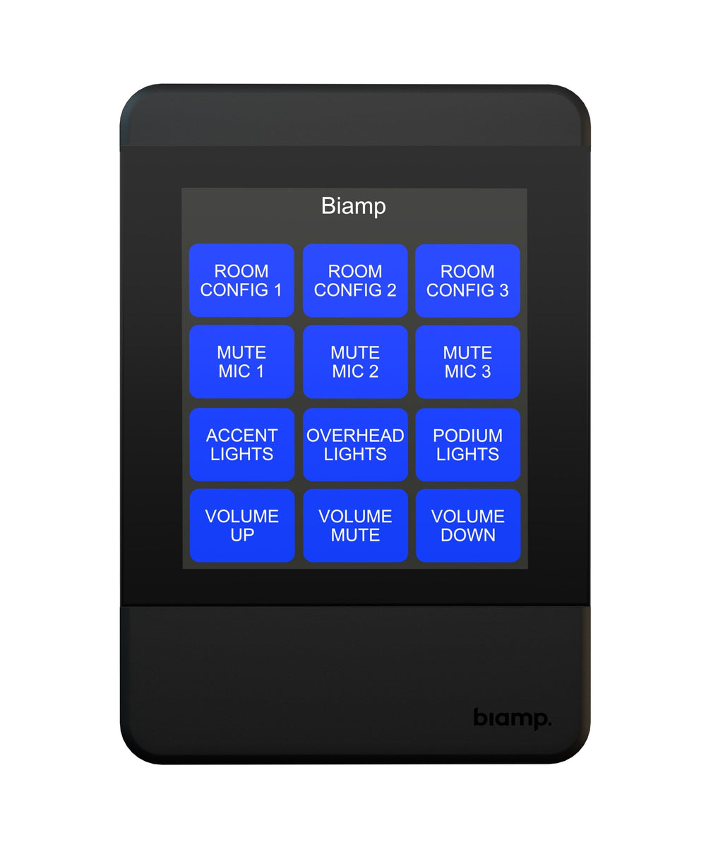 Biamp Apprimo TEC-X 2000 3.8-inch Room Control Panel – 920-10862