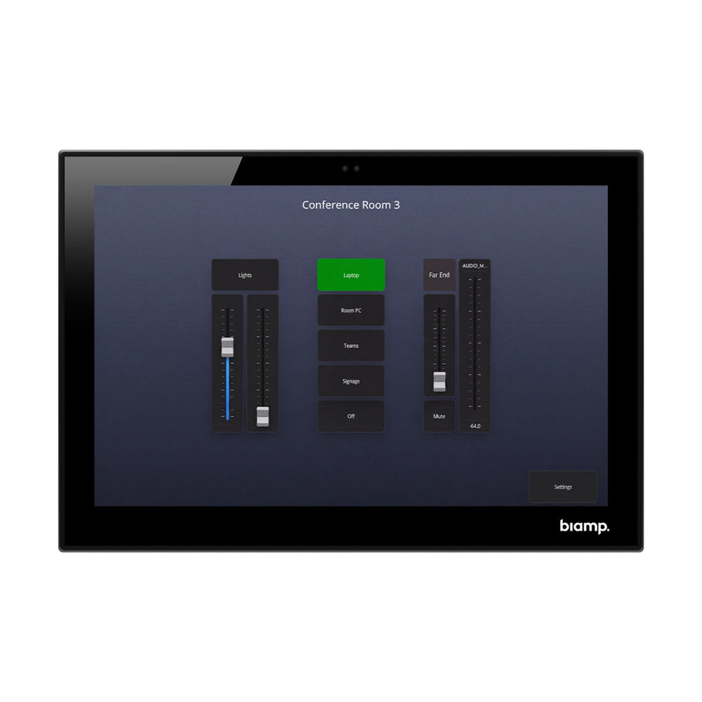 Biamp Apprimo 10-inch Touch Room Booking Panel – 910-01873